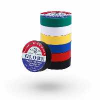 بسته 10عددی چسب برق  رنگی گلوب تایوان 