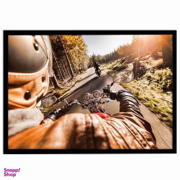 تابلو نوری بکلیت طرح رالی موتور سیکلت مدل B-S1575