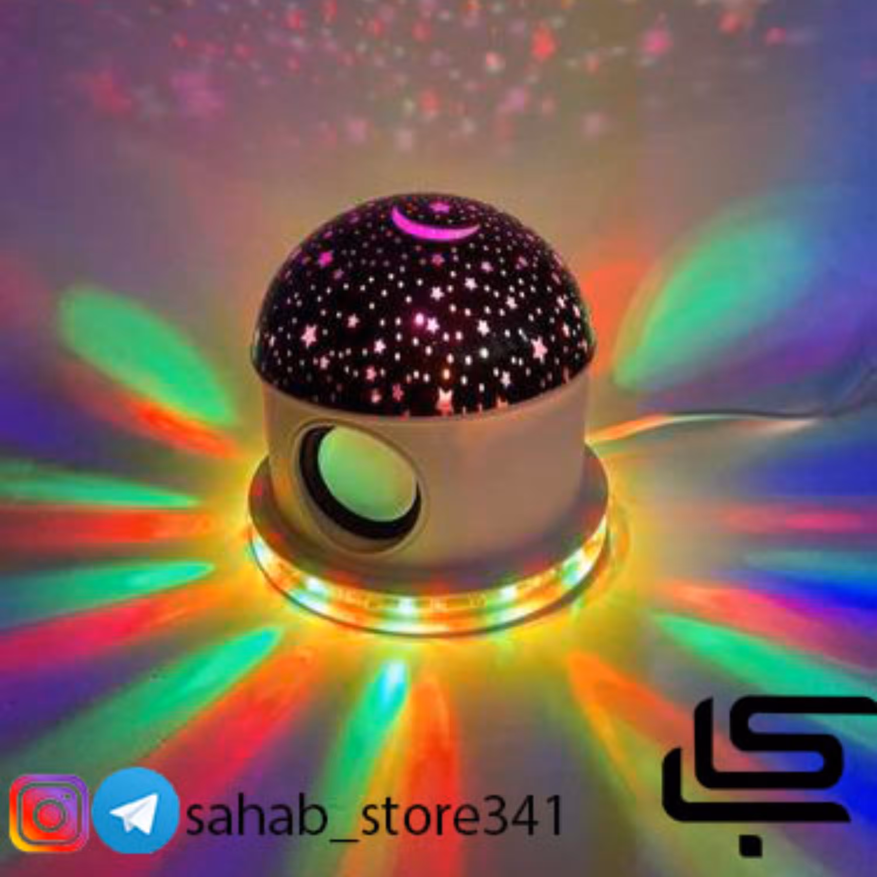 چراغ خواب بلوتوثی مولتی کالر
