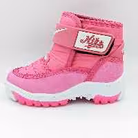 کفش نیم بوت نیم ساق پسرانه و دخترانه ضد آب طرح کامان صورتی