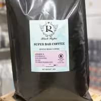 قهوه دان بلک روژه 70 ربوستا و 30 عربیکا رست دارک فول کافئین کیسه 5 کیلویی