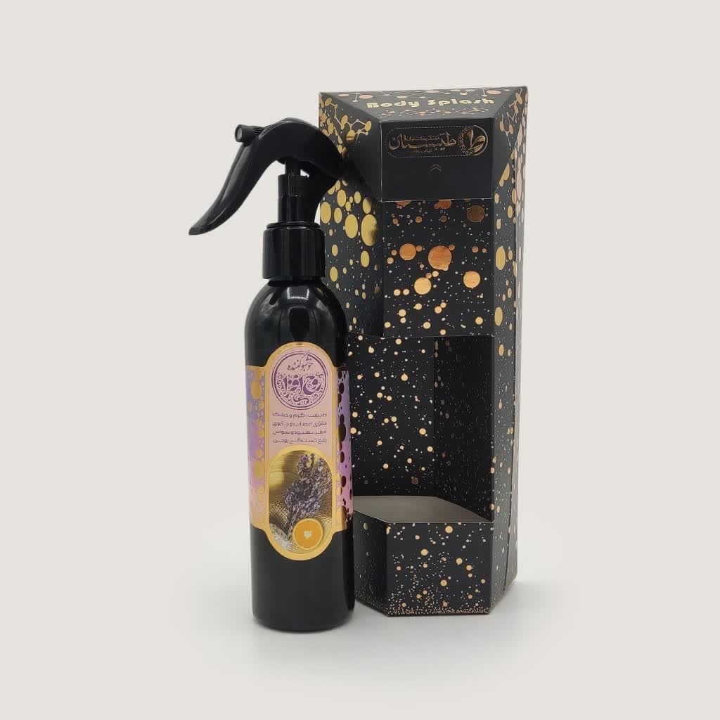 رایحه ی افشان، خوشبو کننده و بادی اسپلش  طبیعی روح افزا طیبستان