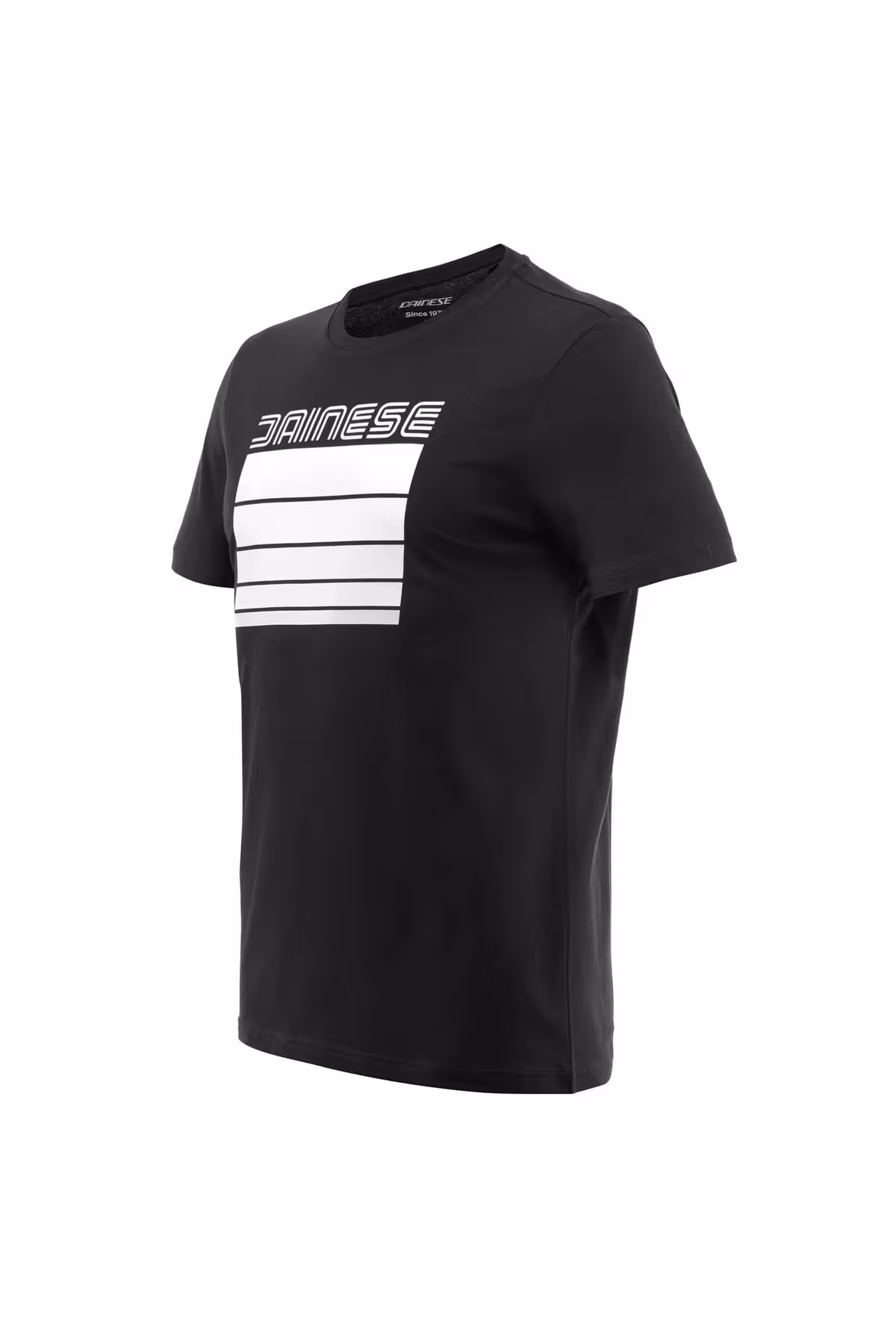 تی شرت مشکی مردانه TSHIRT BIKER STRIPES DAINESE اورجینال Dainese