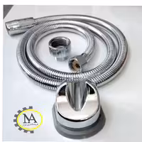 شیلنگ  توالت ریز بافت نیمه برنجی درجه 1 (آفتابه ،دستشویی)