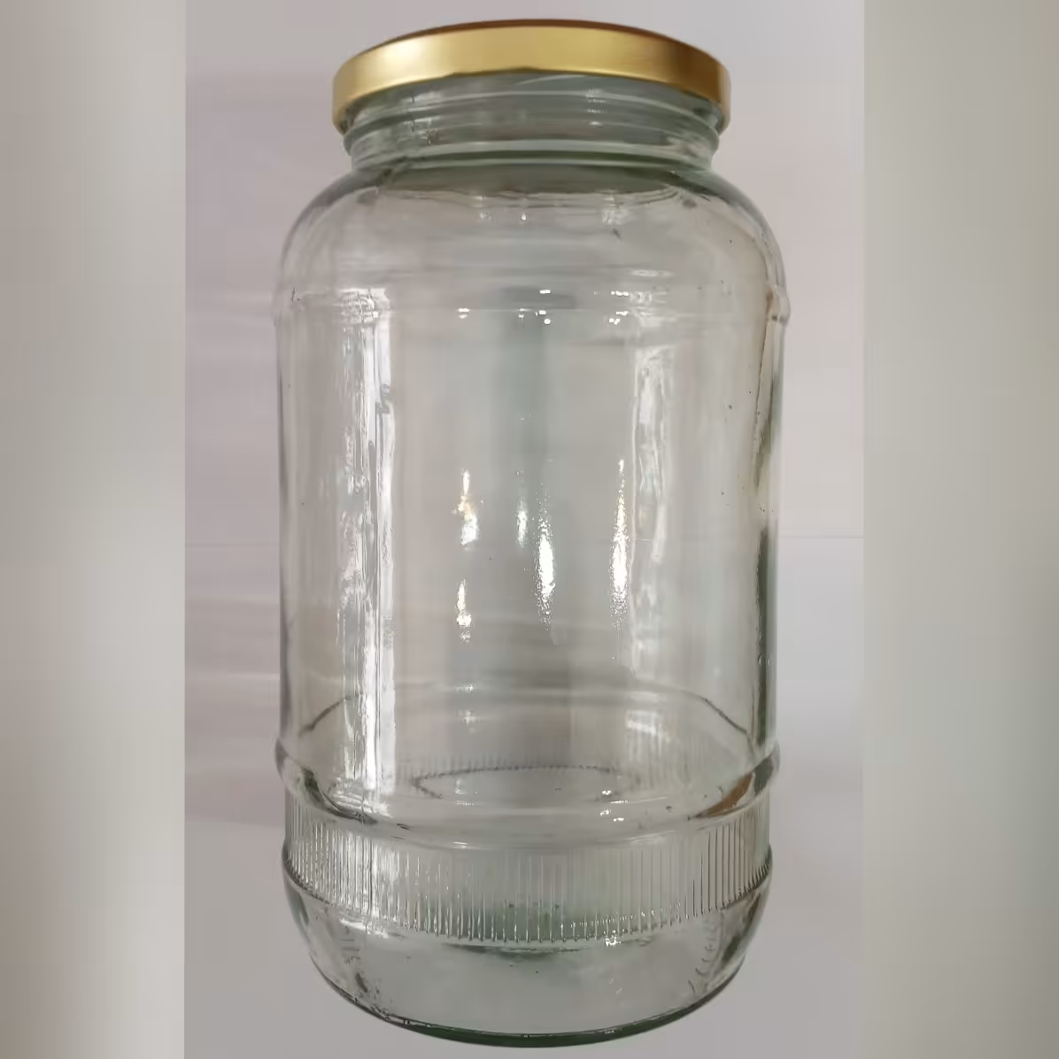 جار شیشه ای استوانه ای - دو کیلویی(بسته 100 عددی- پس کرایه)