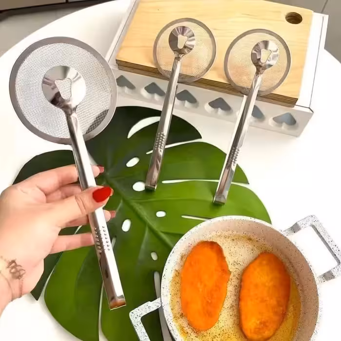 روغن  گیر  استیل  با   صافی  بسیار  کاربردی