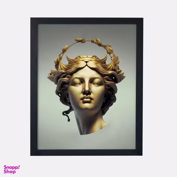 تابلو مدل دکوراتیو سبک مدرن طرح مجسمه کد 1009