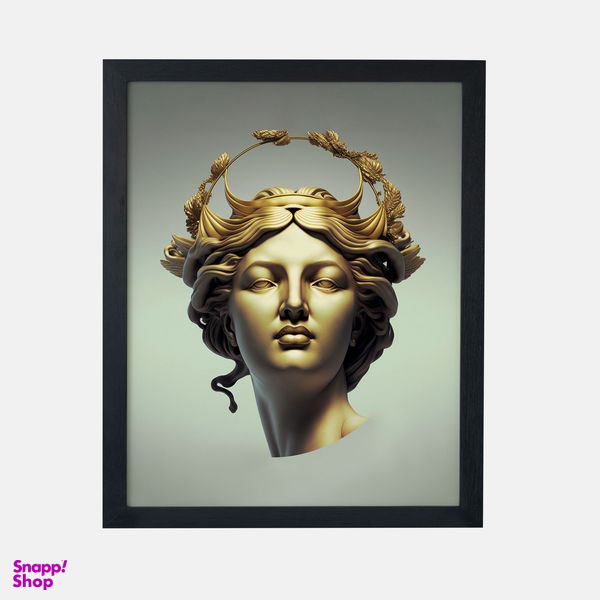 تابلو مدل دکوراتیو سبک مدرن طرح مجسمه کد 1009