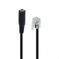 کابل تبدیل RJ9 به جک 3.5 میلی متری تسکو مدل TCRA1401