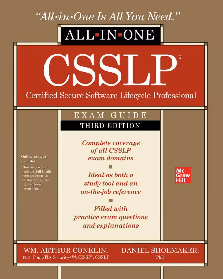 کتاب CSSLP Certified Secure Software Lifecycle Professional