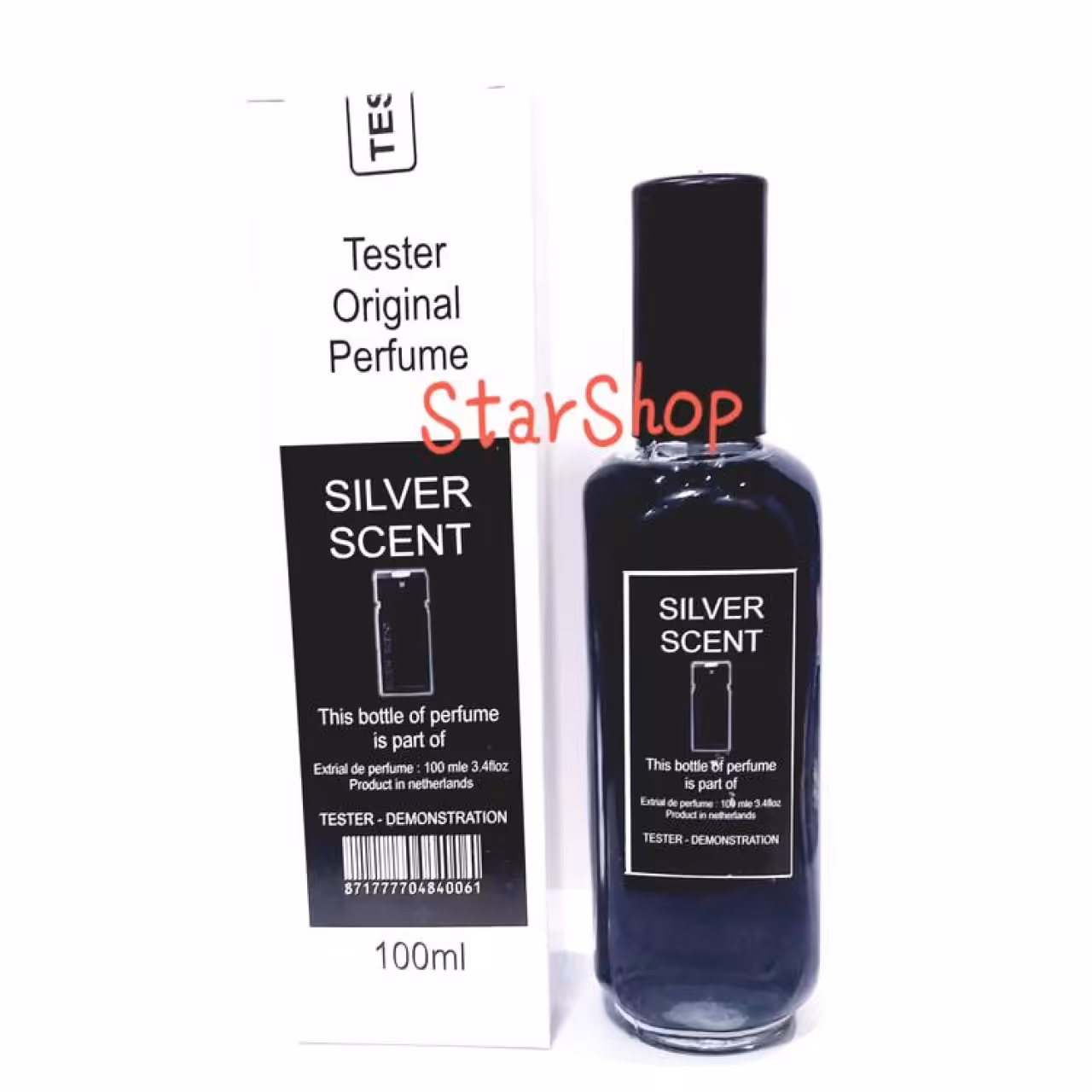 تستر ادکلن سیلورسنت حجم 100 میل SILVER SCENT