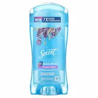 دئودورانت و ضد تعریق سکرت 48 ساعته ژل شفاف با رایحه اسطوخودوس (2.6 اونس) Secret, 48 Hour Clear Gel Antiperspirant/Deodorant, Relaxing Lavender, 2.6 oz (73 g)