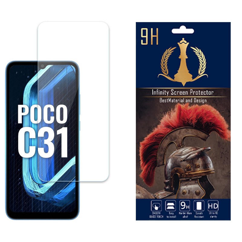 محافظ صفحه نمایش اینفینیتی مدل NANOمناسب برای شیائومی Poco C31