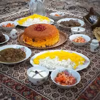 سفره ورومیزی قلمکاری سنتی جدید.