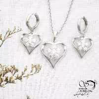 نیمست ژوپینگ قلب نگین دار کد 13988