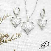 نیمست ژوپینگ قلب نگین دار کد 13988