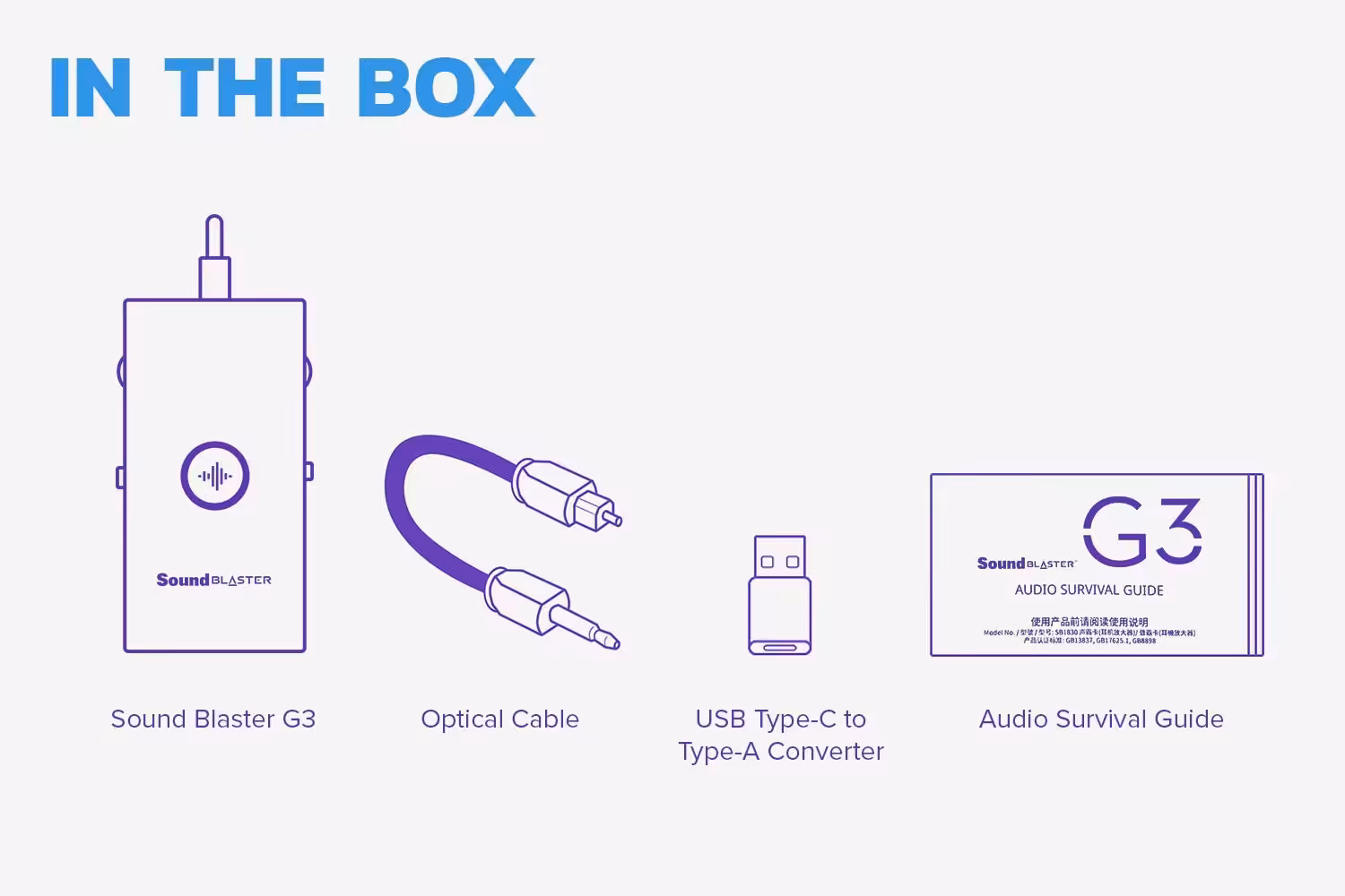 کارت صدا TYPE-C کریتیو BLASTER G3