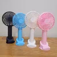 پنکه شارژی دستی و رومیزی  - کد 7