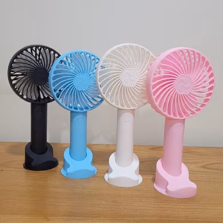 پنکه شارژی دستی و رومیزی  - کد 7