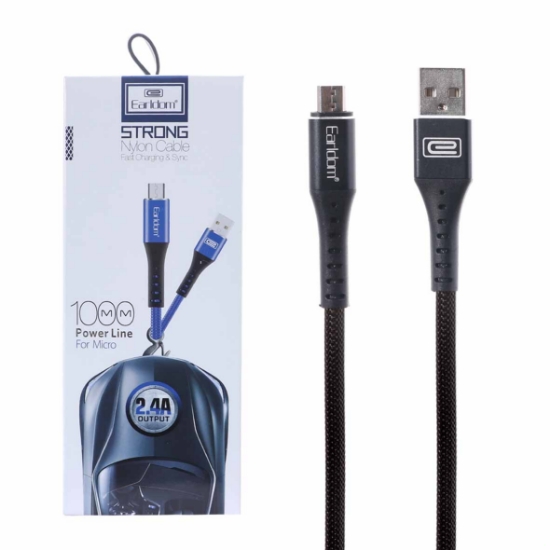 کابل تبدیل USB به micro USB ارلدام مدل EC-058m
