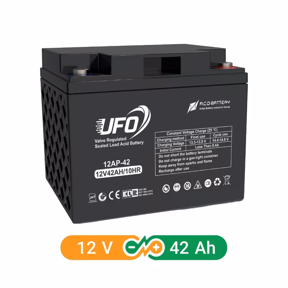باتری یو پی اس یوفو  12 ولت 42 آمپرساعت