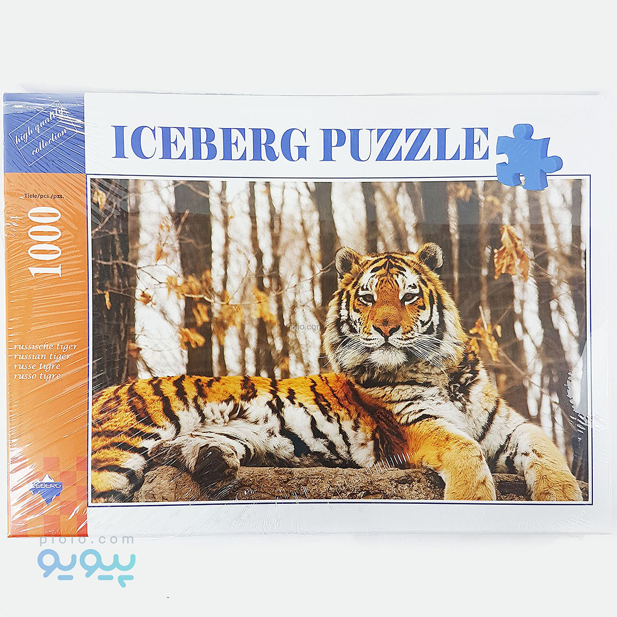 پازل 1000 تکه طرح Tiger