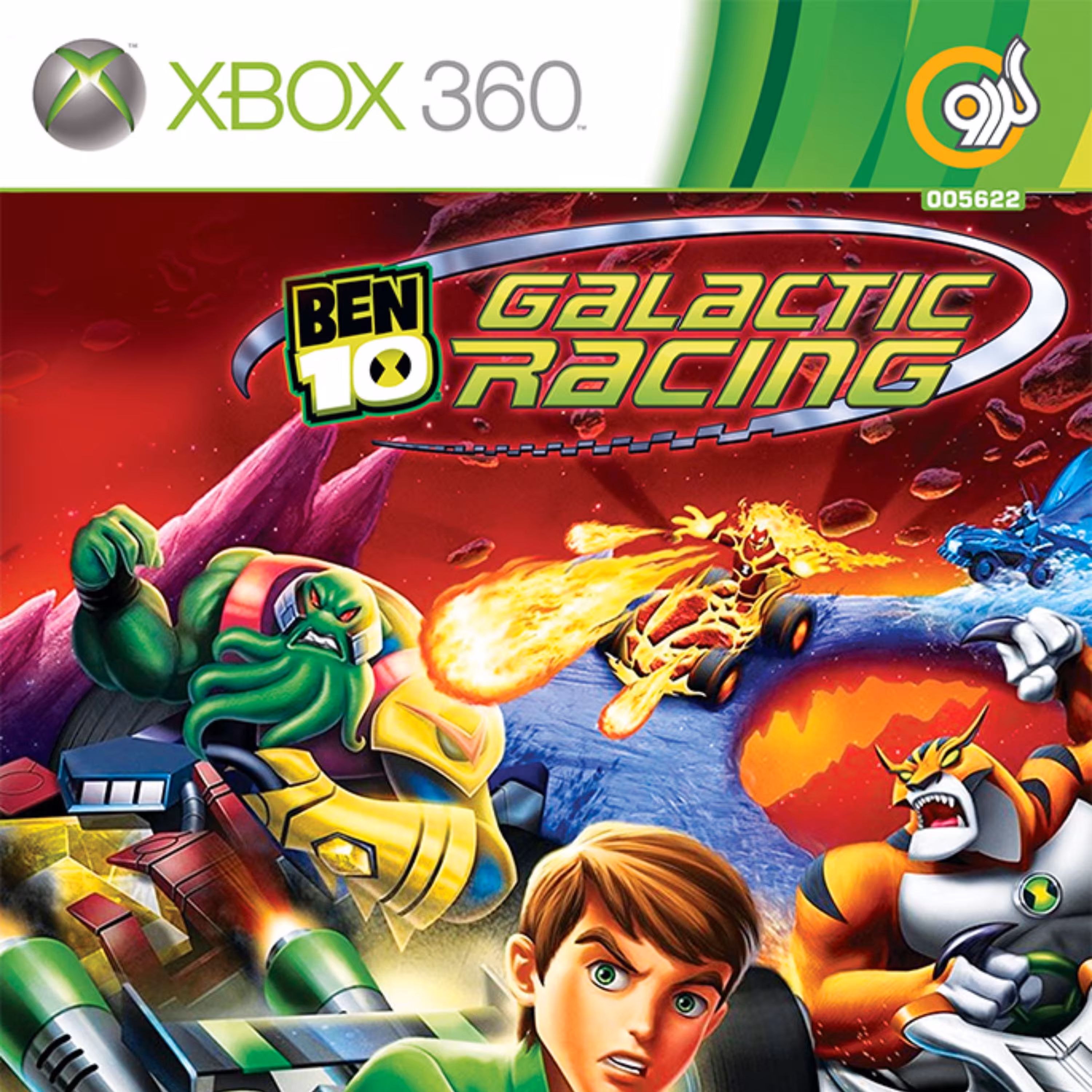 بازی ایکس باکس 360 BEN 10 Galactic Racing