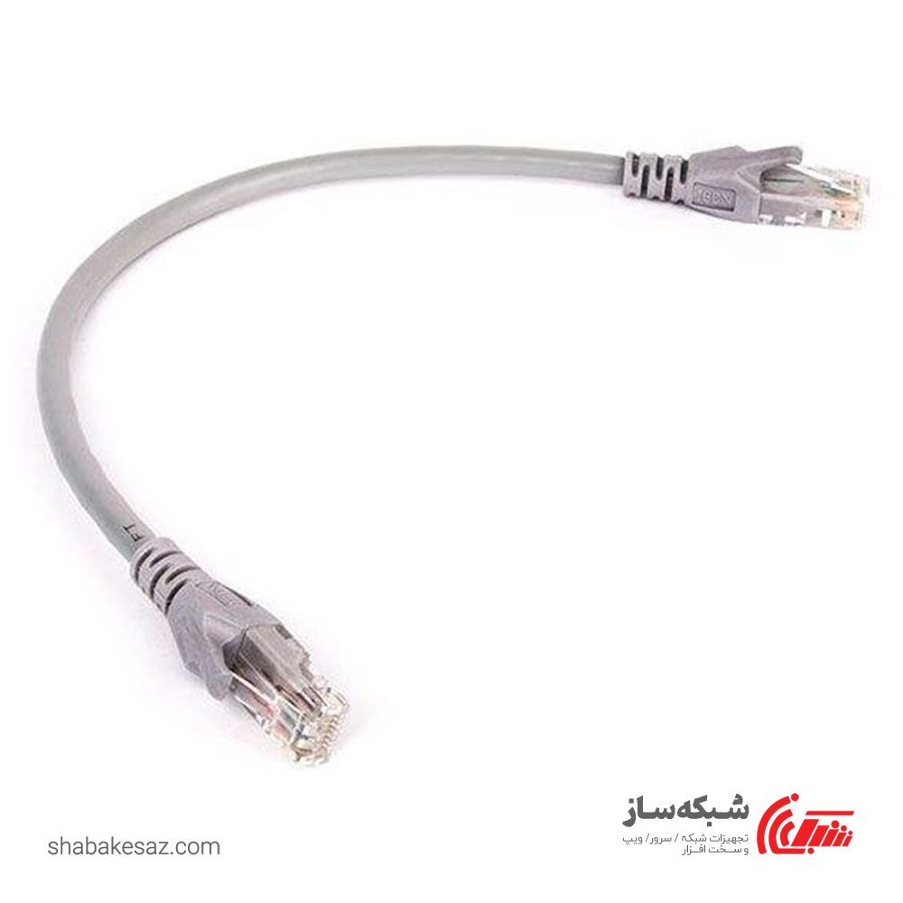قیمت و فروش پچ کورد بلدن Belden Patch Cord CAT6 UTP طول 30 سانتی متری - شبکه ساز