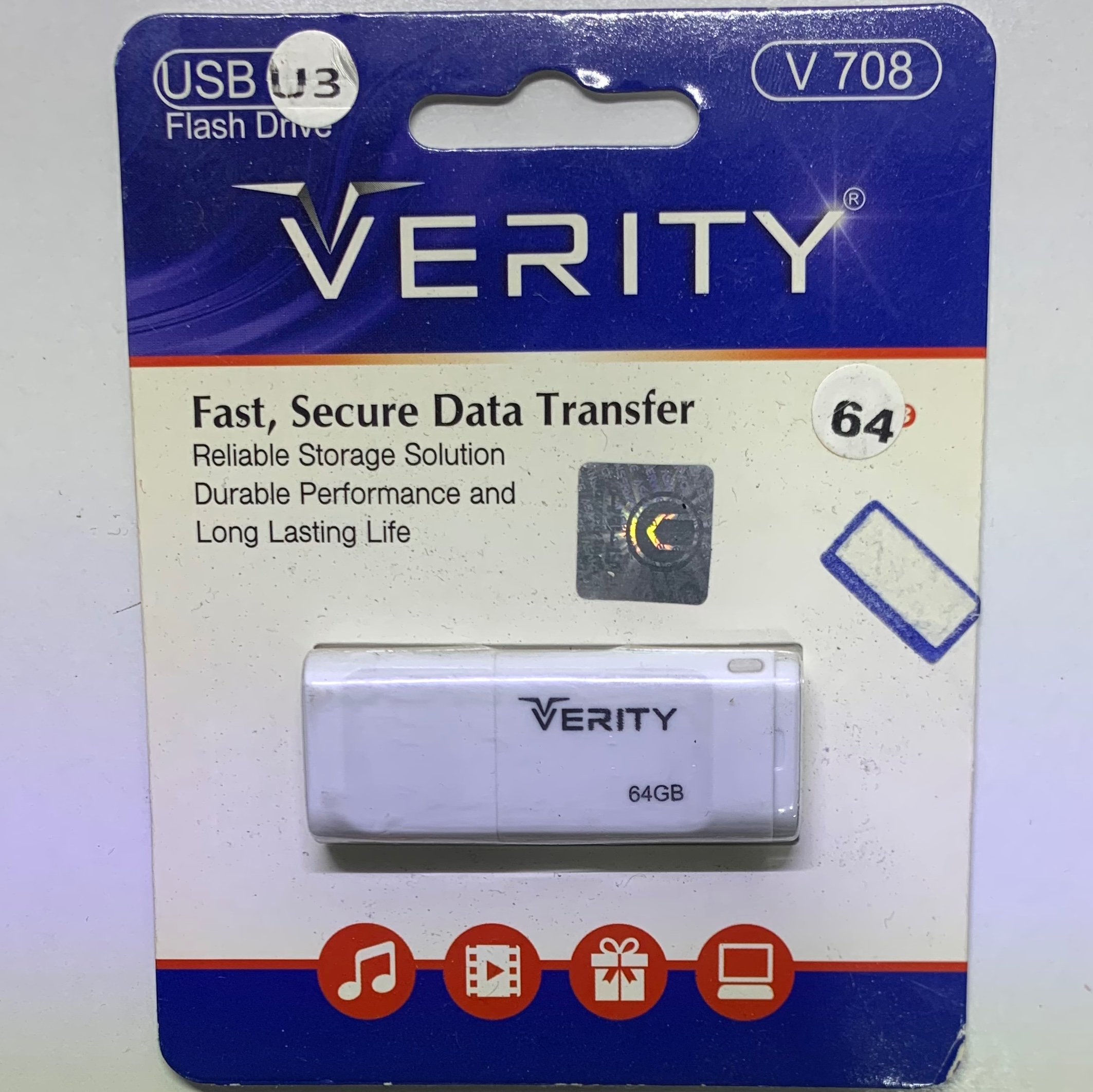 فلش 64G وریتی مدل V708