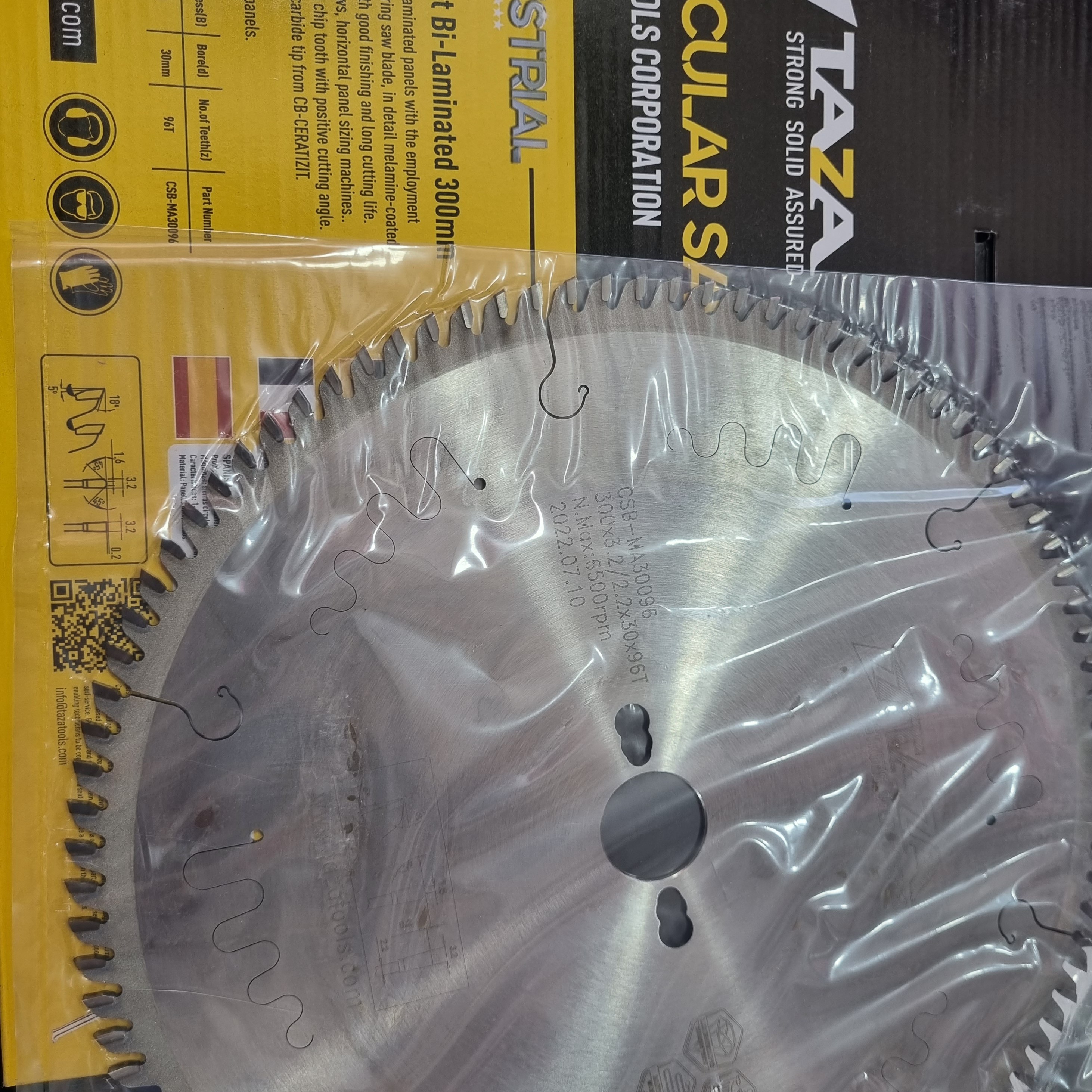 تیغ اره الماسه ام دی اف 30 سانت(پس کرایه)