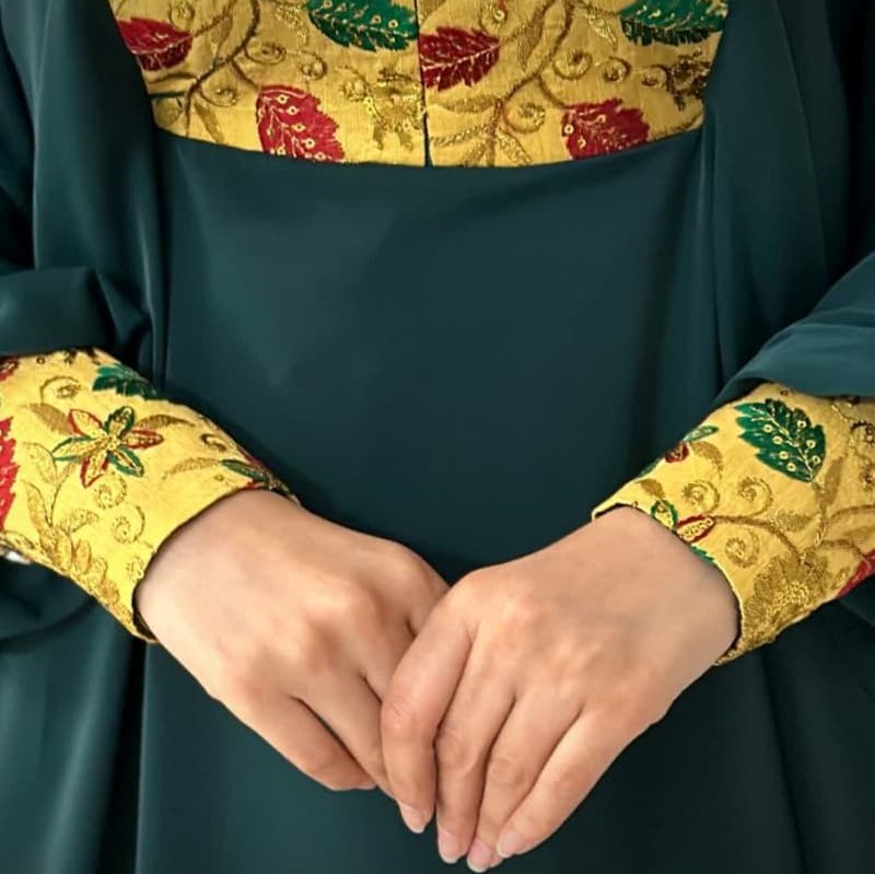 عبای کرپ الیزه لخت