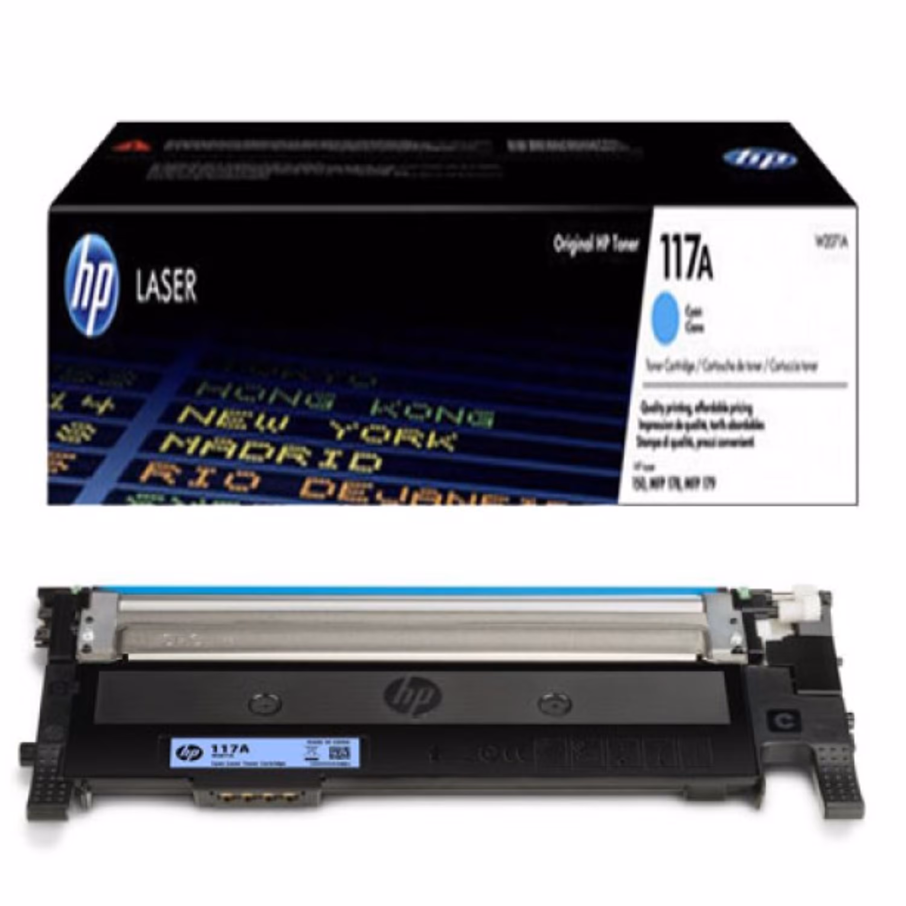 کارتریج تونر لیزری آبی اچ پی HP 117A(با ضمانت و گارانتی)