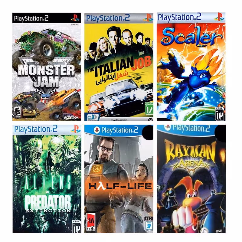 بازی پلی 2 پک6عددی 