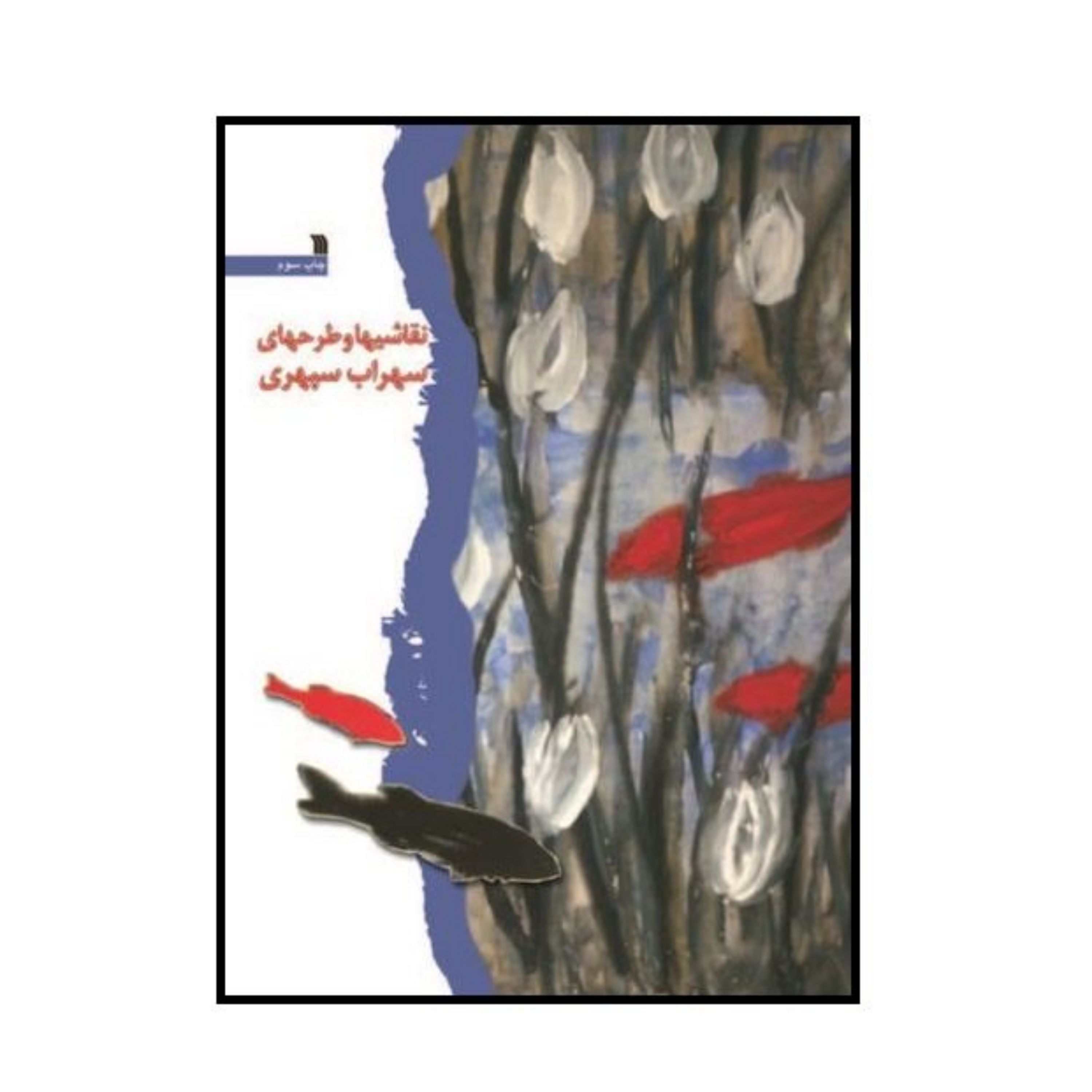 کتاب نقاشیها و طرحهای سهراب سپهری اثر پیروز سیار نشر سروش
