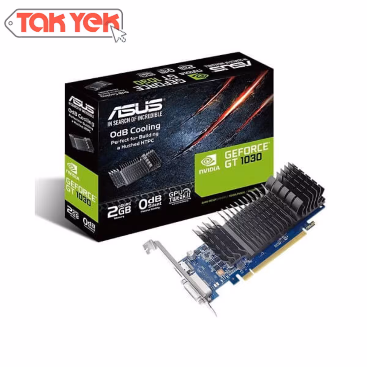 کارت گرافیک ایسوس ASUS GT1030-SL-2G-BRK