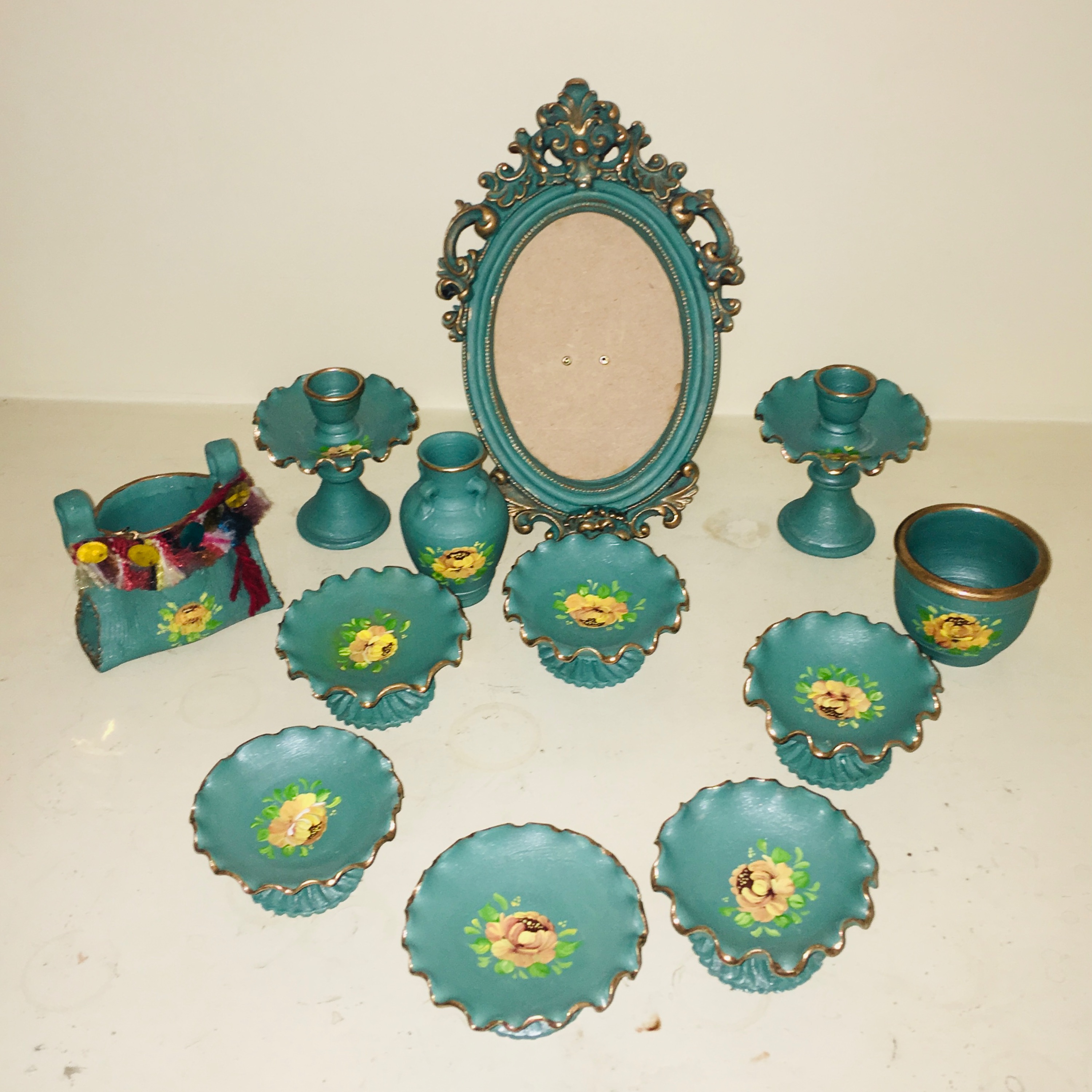 هفت سین 12 تیکه سفال