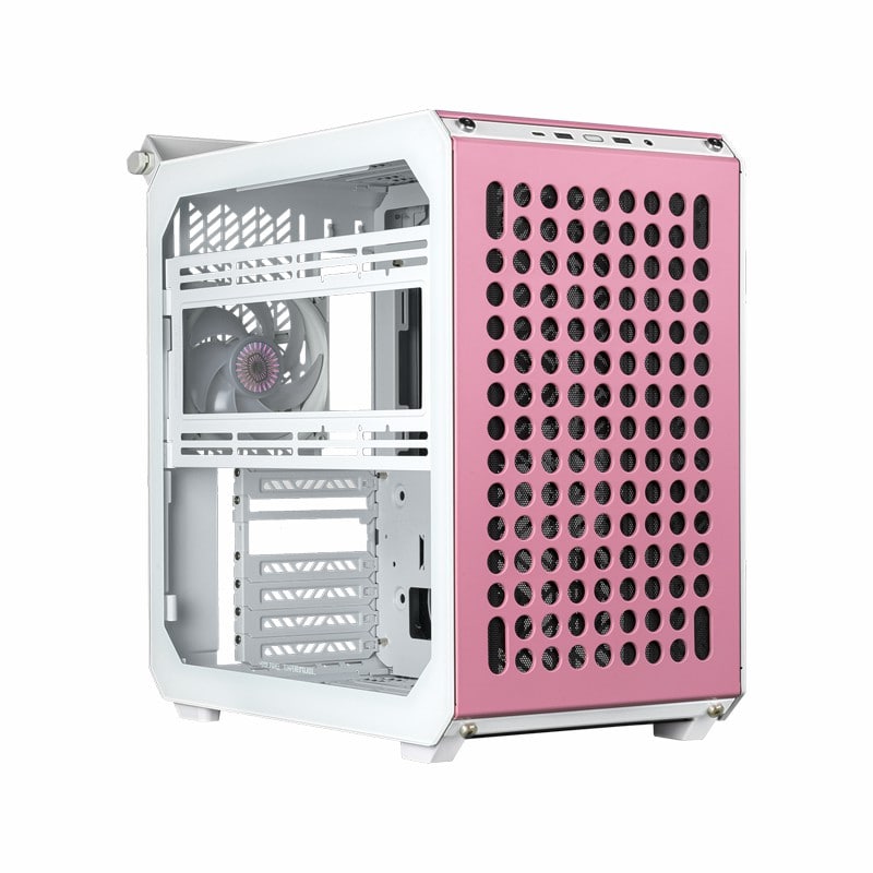 کیس کولر مستر QUBE 500 FLATPACK MACARON EDITION Pink