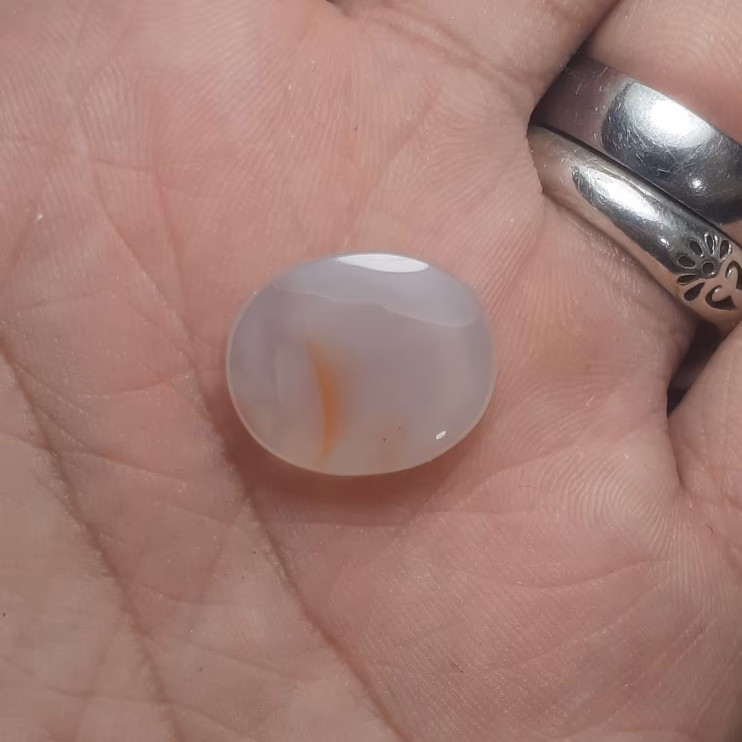 نگین عقیق معدنی