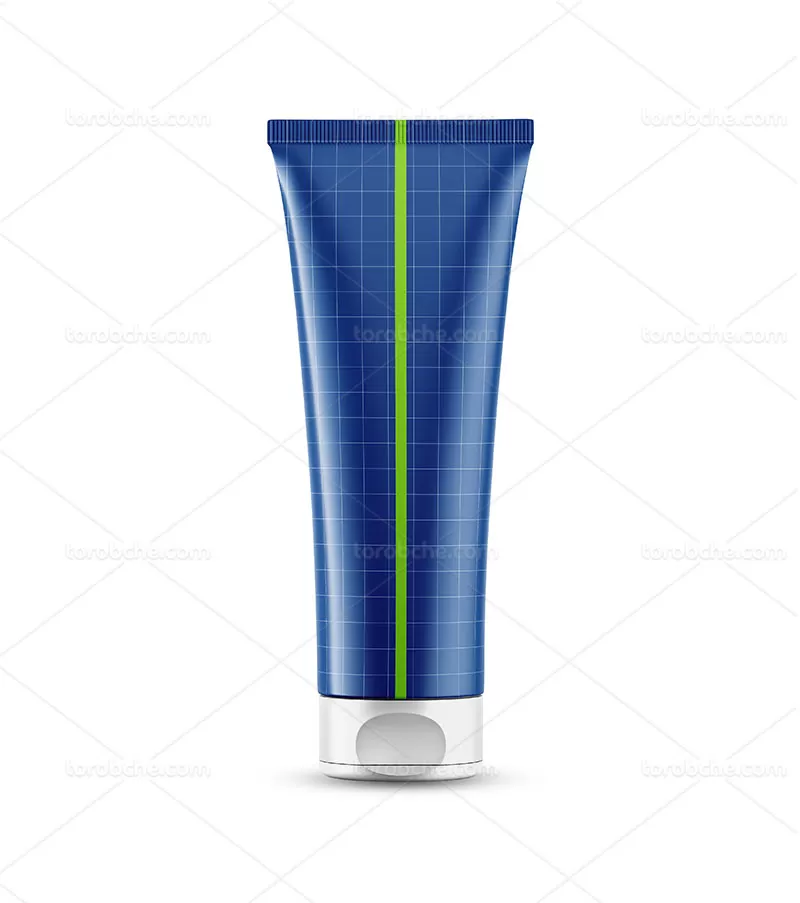 موکاپ لایه باز تیوپ کرم | گرافیک با طعم تربچه