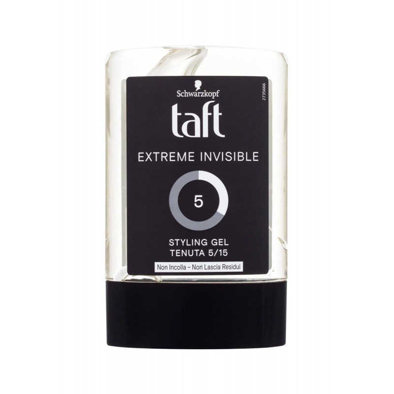 ژل مو مدل EXTREME INVISIBLE شماره 5 بیرنگ تافت 300 میل