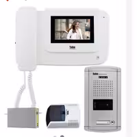 آیفون تصویری تابا . پک کامل 1 واحدی  . مدل 1043 با پنل سپهر 