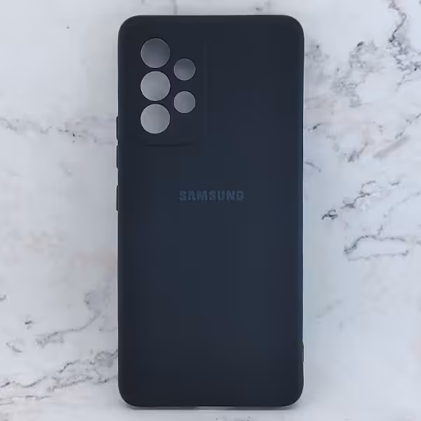 کاور سیلیکونی رنگی مدل TPN مناسب برای گوشی موبایل سامسونگ Galaxy A53 - مشکی
