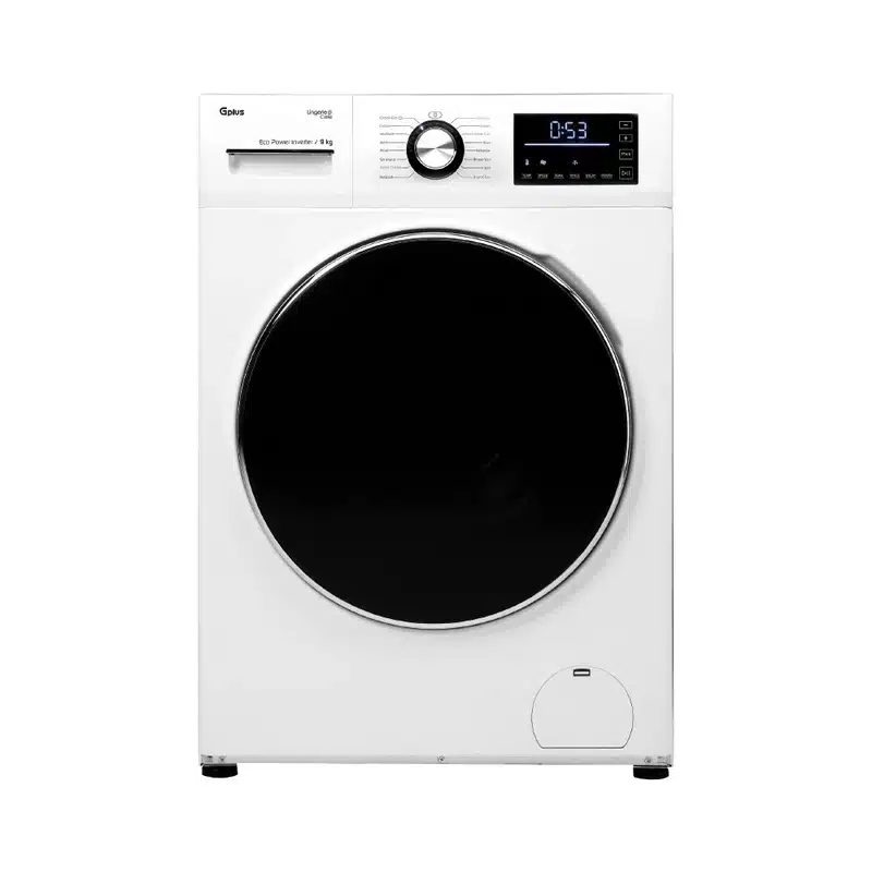ماشین لباسشویی 9 کیلویی جی پلاس مدل GWM-P934W