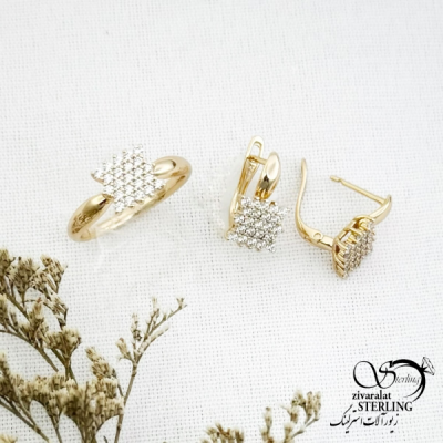 نیمست ژوپینگ سایز8 با نگین اتمی کد 14025