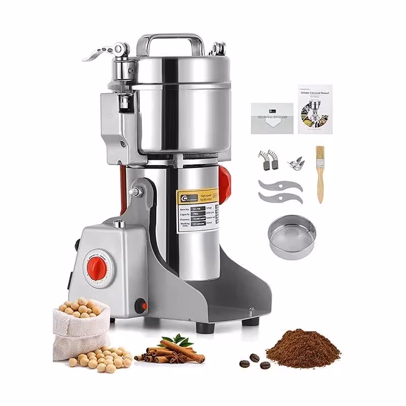 خرید و قیمت آسیاب صنعتی 300 گرمی سیلور کرست SL2023