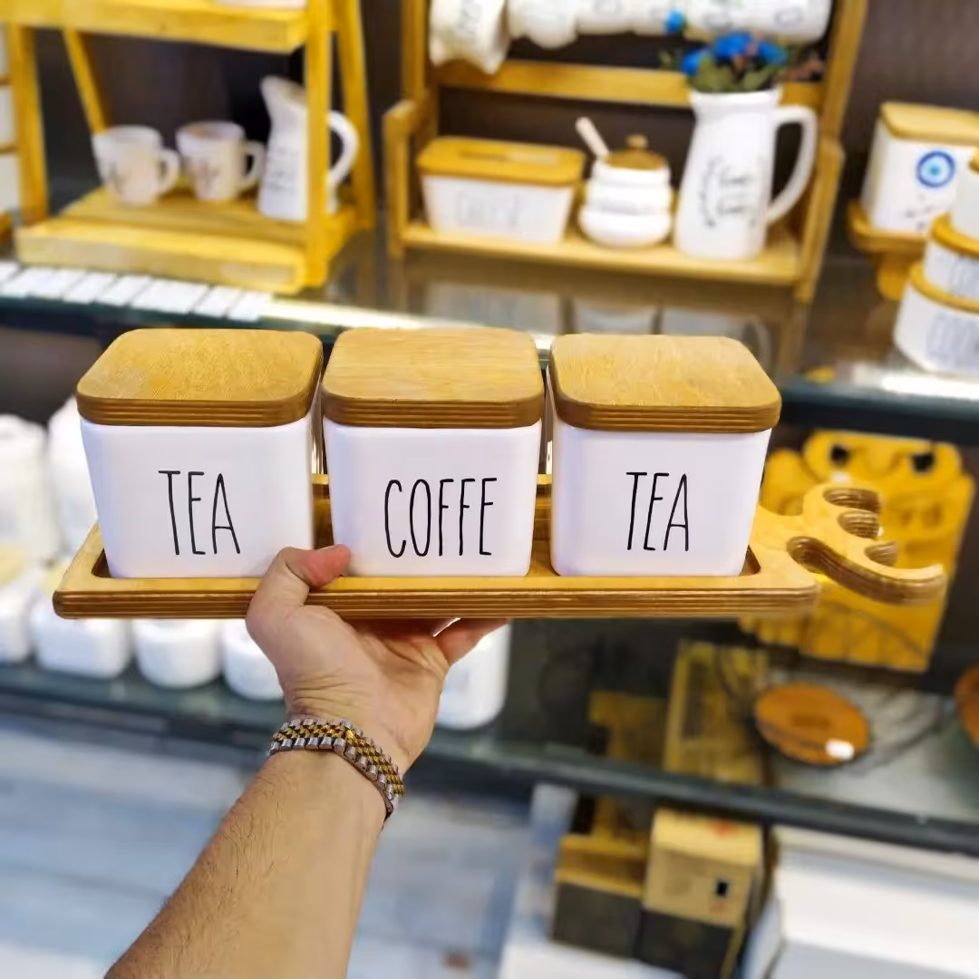 بانکه مربع سه تایی زیرچوب ( گوزن )