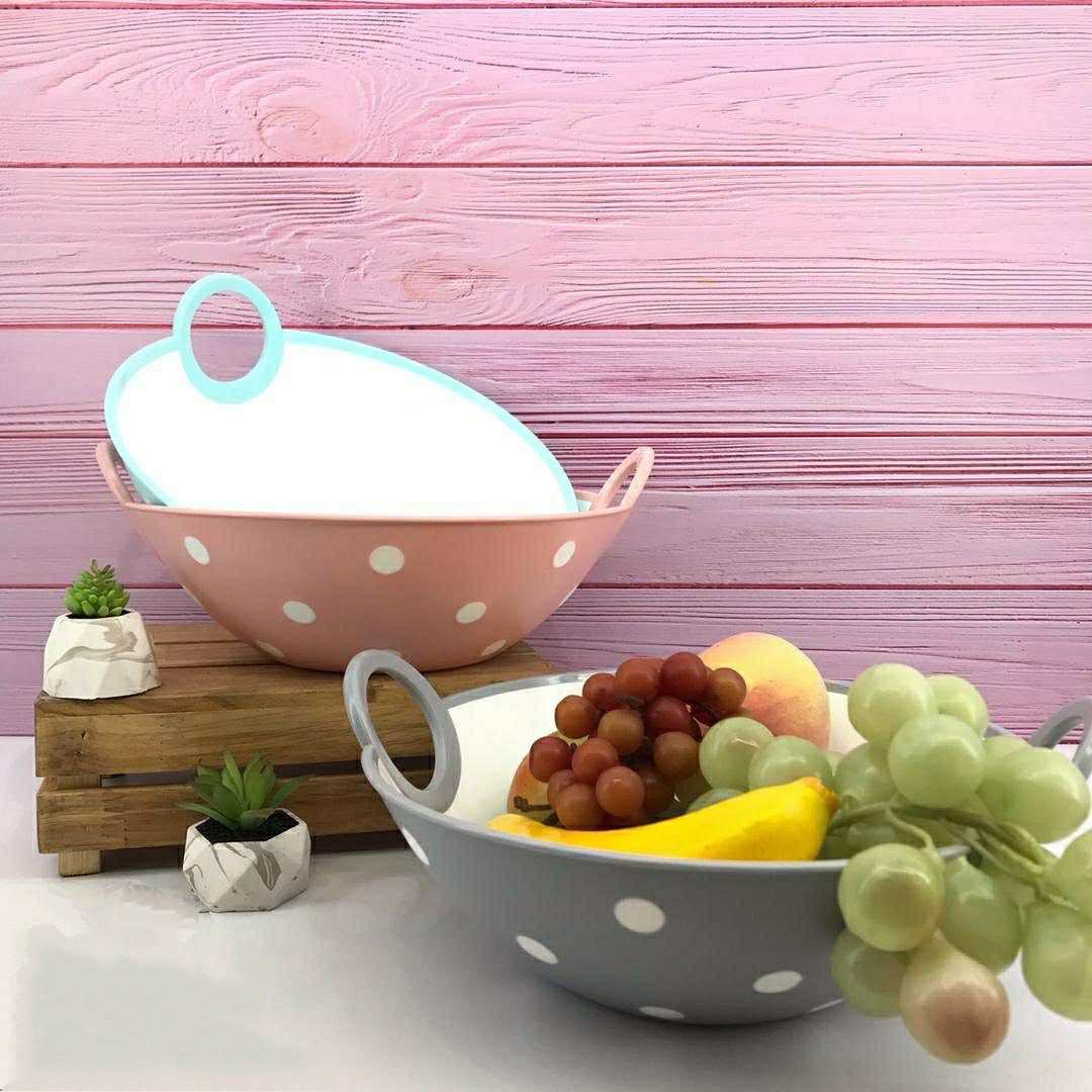 ظرف میوه خالدار