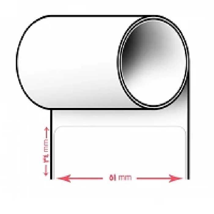 لیبل پرینتر سایز 51 * 34 (یک ردیفه)