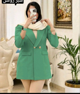 مانتو کتی زنانه کرپ مازراتی مدل سارینا