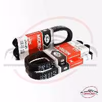 تسمه دینام پژو 405 سمند و پارس معمولی برند پاورگریپ اروپا با لیبل هرینگتون